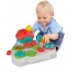 Clementoni- Soft Clemmy-Touch, Discover & Play Sensory Table-Tavolino Bambini 10 Mesi con Mattoncini Morbidi, Costruzioni Prima Infanzia-Made in Italy, Multicolore, One Size, 17704